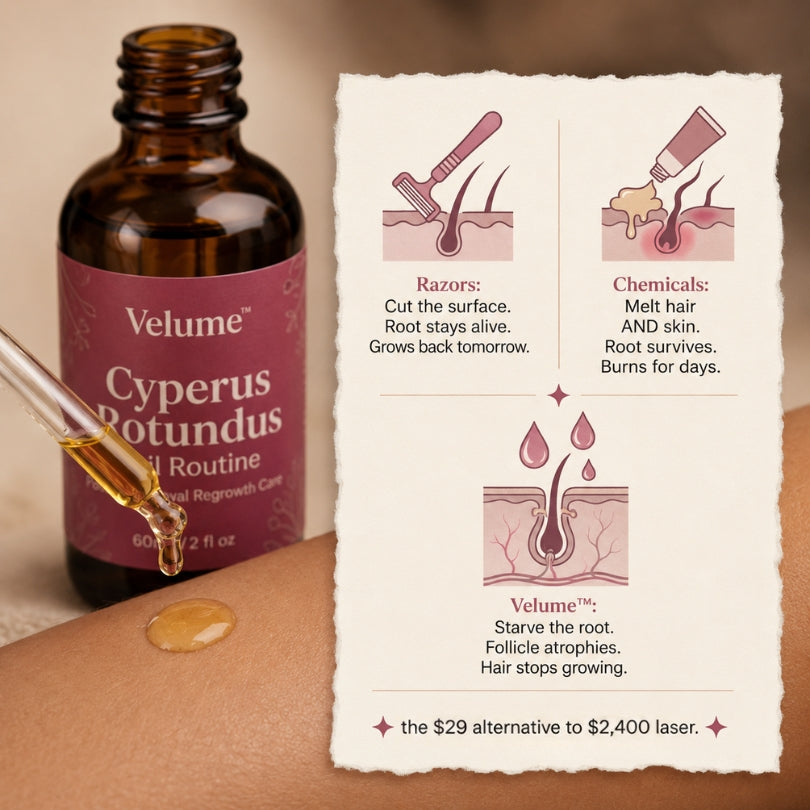 Cyperus Rotundus Oil Routine