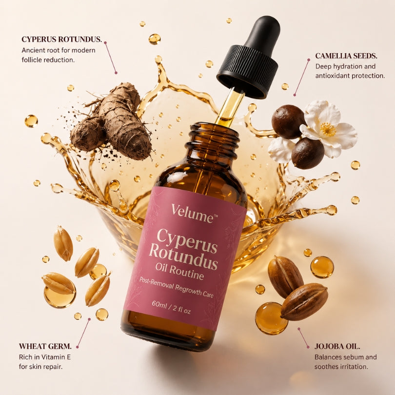 Cyperus Rotundus Oil Routine